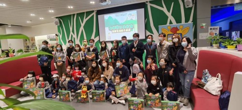 參觀健康生活教育園地