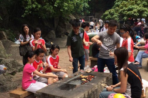 親子BBQ