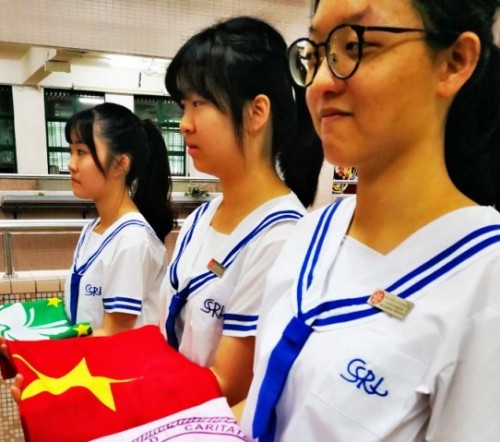 "May Fourth Movement" Flag Raising Ceremony