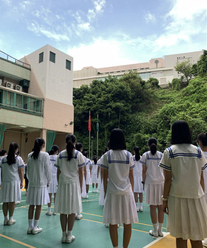 Flag-raising Ceremony for the New School Year