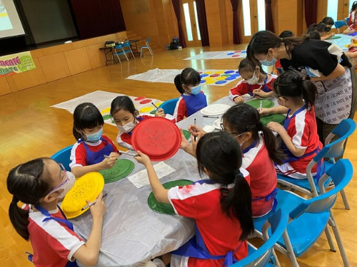 P3, P4「圓圈繪畫」體驗工作坊—繽紛樂「圓」