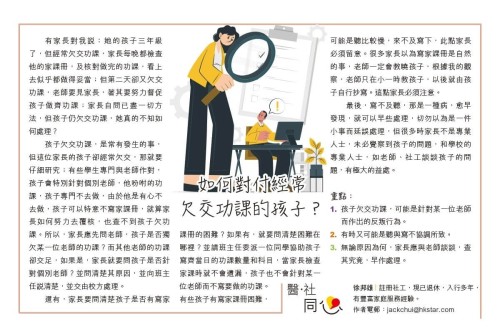 此文章取錄於公教報的「喜樂少年」醫社同心專欄。